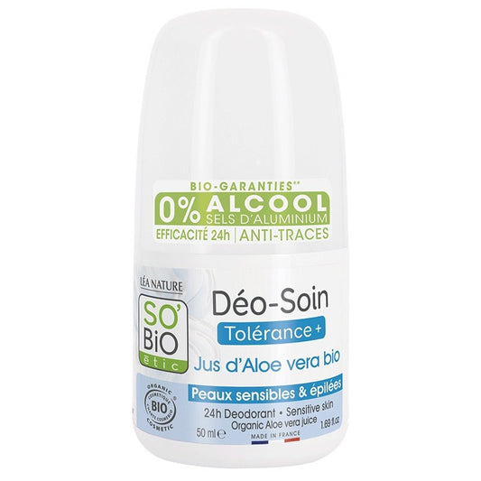 SO'BiO étic Dezodorant do skóry wrażliwej z Aloesem 50 ml
