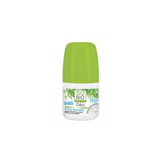 SO'BiO étic Organiczny dezodorant z Bambusem i miętą 50 ml